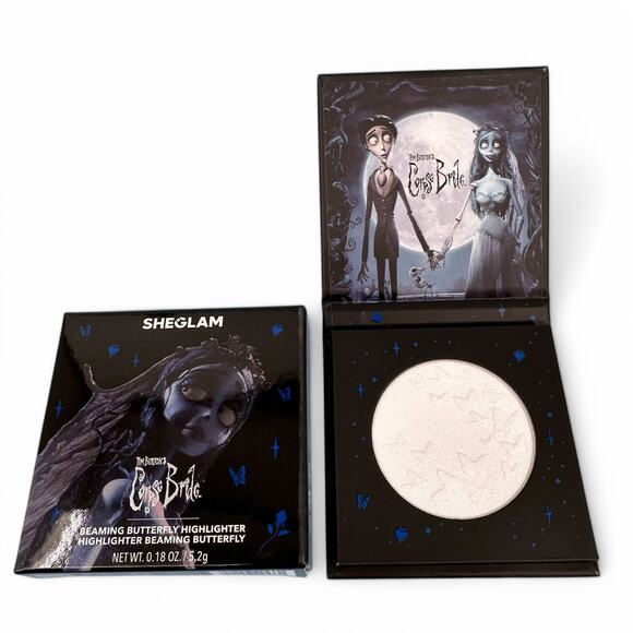 Tim Burton's Corpse Bride Beaming Butterfly Highlighter Sheglam - Picture 1 of 7